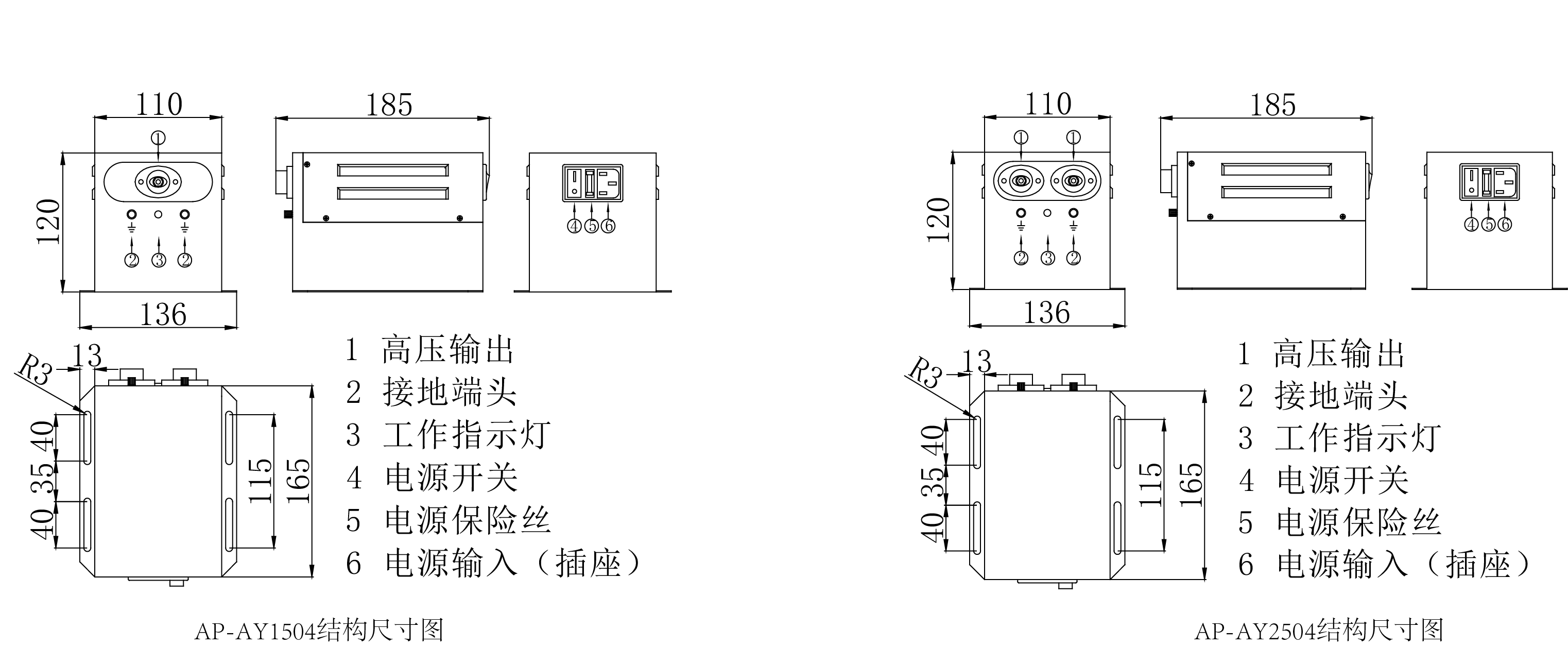 產(chǎn)品尺寸